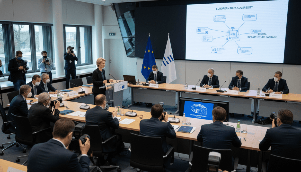EU Commission unveils digital infrastructure package to secure European data sovereignty