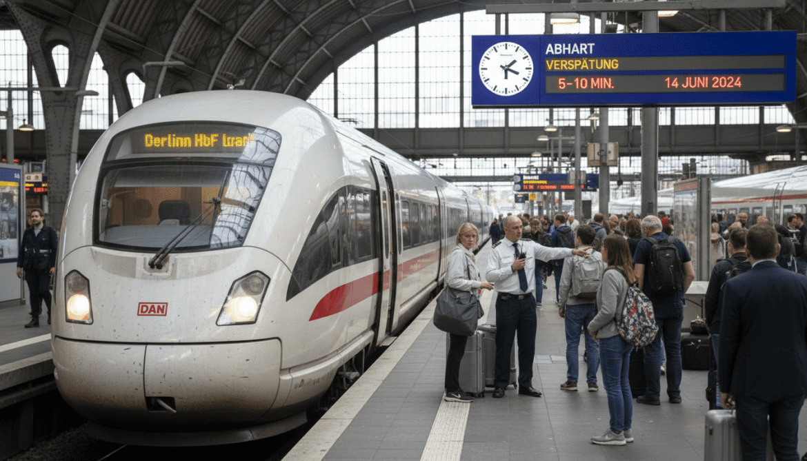 Hamburg–Berlin rail line reopens June 14 with ICE facing 5–10 minute delays