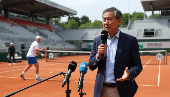 Michael Chang discusses Zverev's title chances at Paris legends event