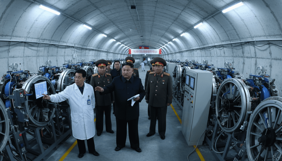 North Korea unveils uranium enrichment site, Kim calls for nuclear expansion