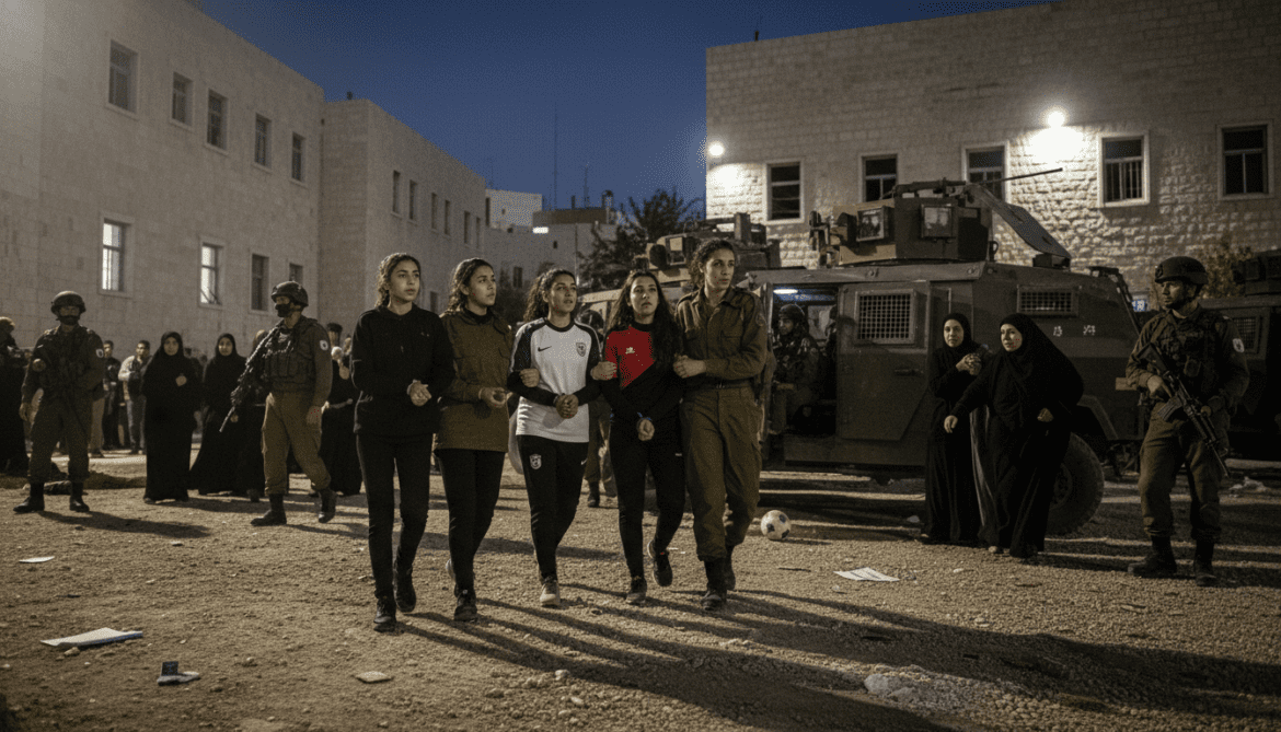 Palestinian women students arrested in predawn Israeli raids at Birzeit including footballers