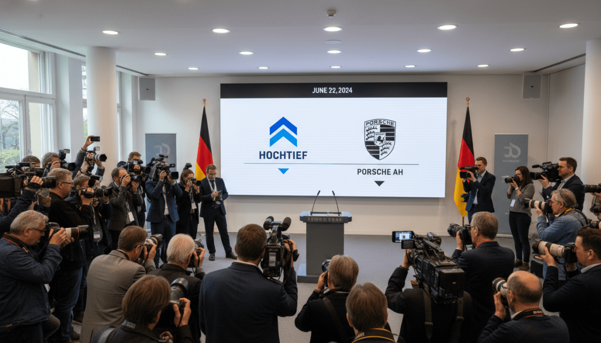 Hochtief enters DAX on June 22, ousting Porsche Automobil Holding