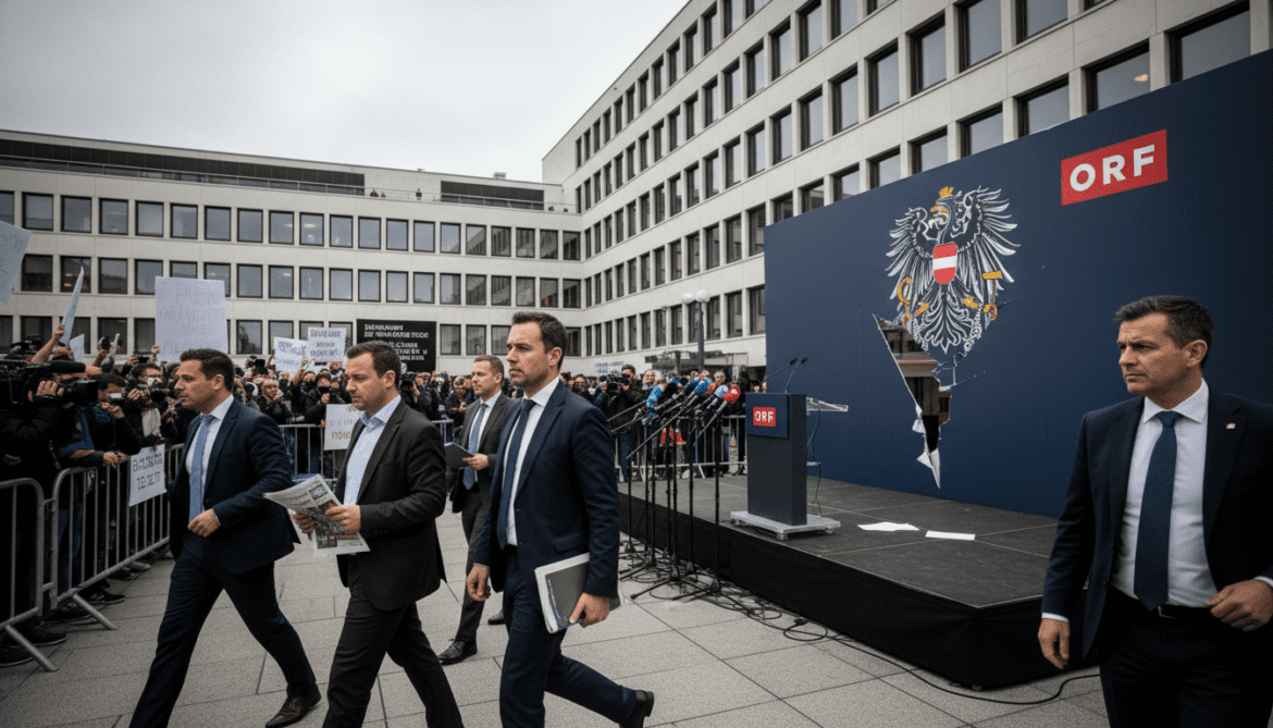 ORF faces deepening crisis amid scandals and political interference