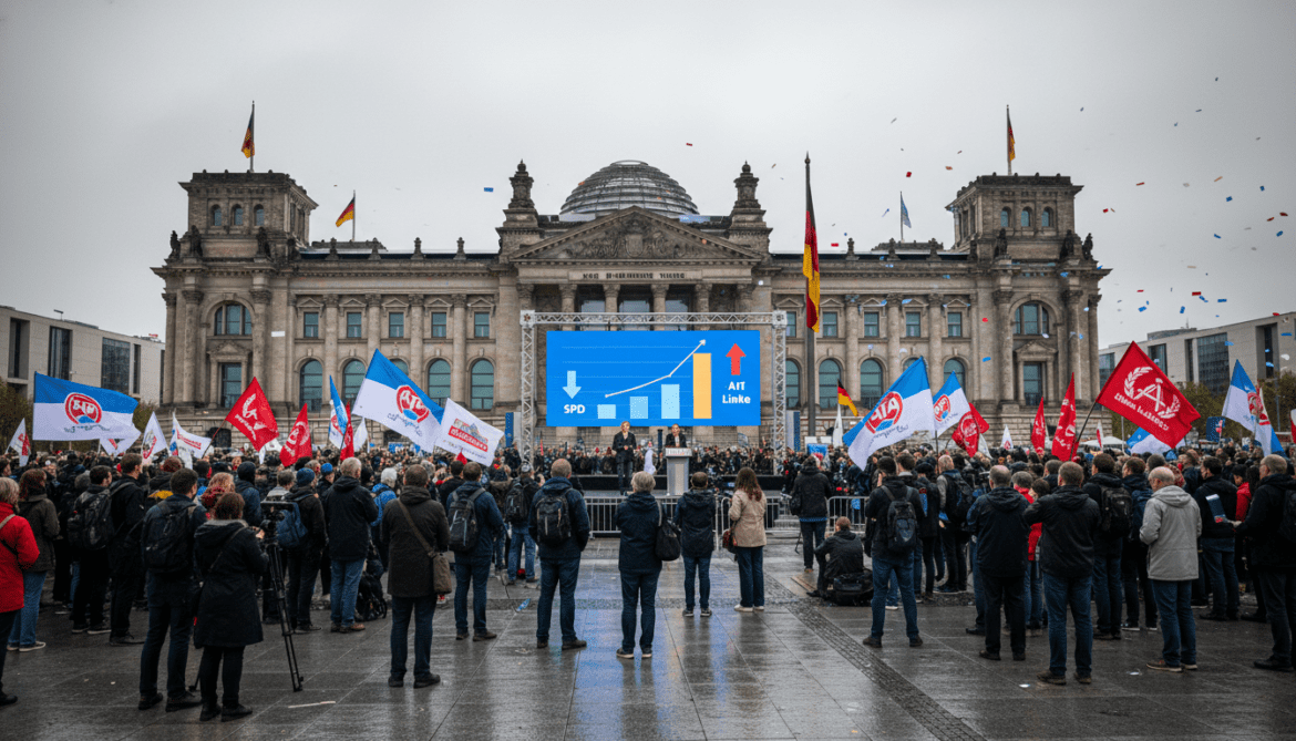 SPD decline signals German political realignment as AfD and Left Party gain
