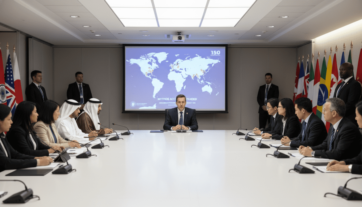 Anthropic expands Mythos access to 150 organizations in 15 countries amid security concerns