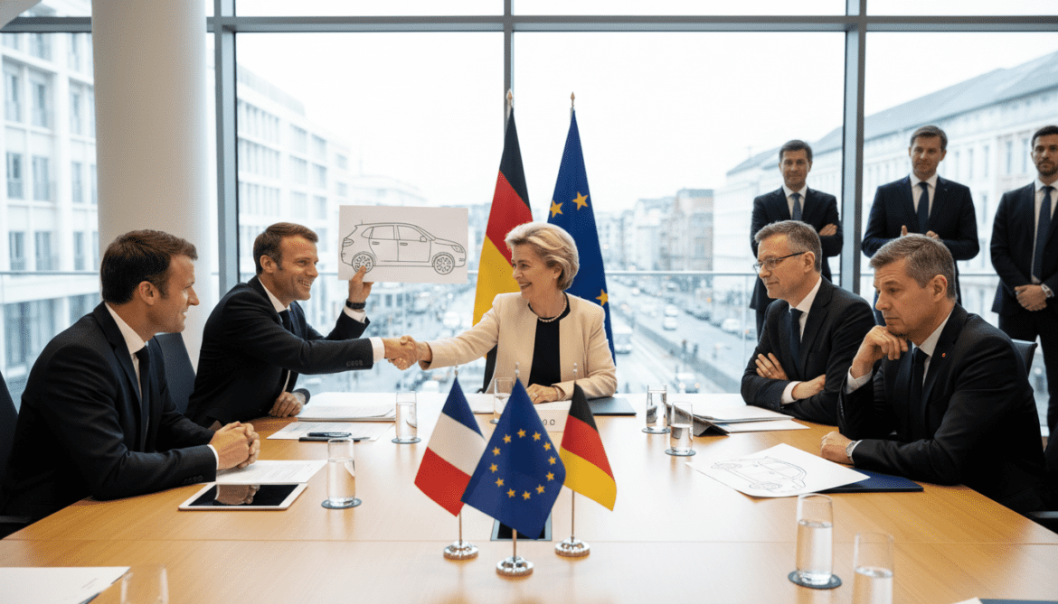 EU Commission backs rule changes to favor French automakers over German rivals