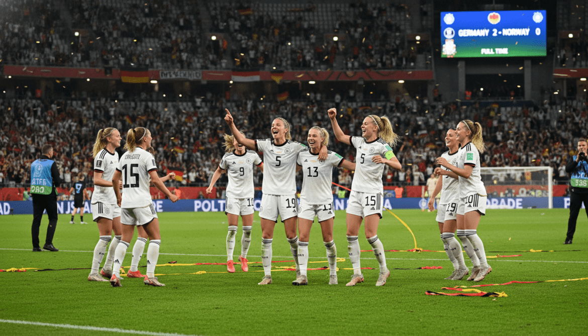 Germany qualify for 2027 Women's World Cup after 2-0 win over Norway