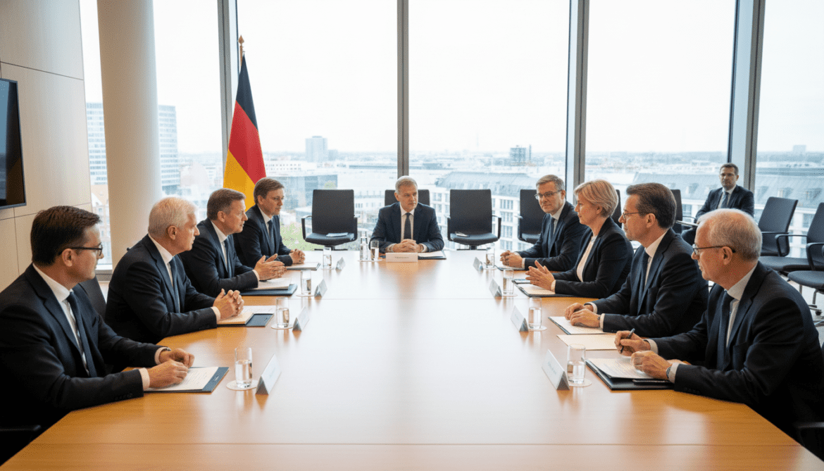 German coalition committee expands to include unions and employers, reviving concerted action