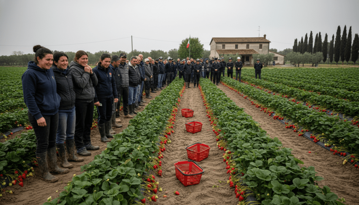 Italian agriculture reels after four seasonal strawberry pickers murdered