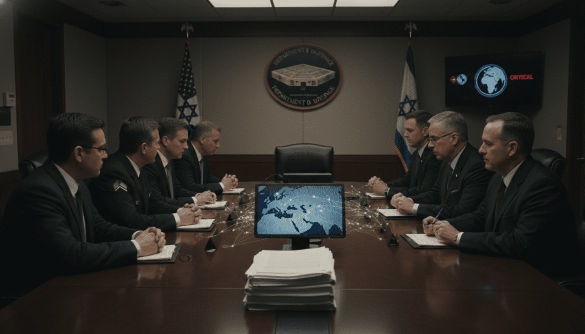 Pentagon raises Israel counterintelligence threat to critical over spying on US officials