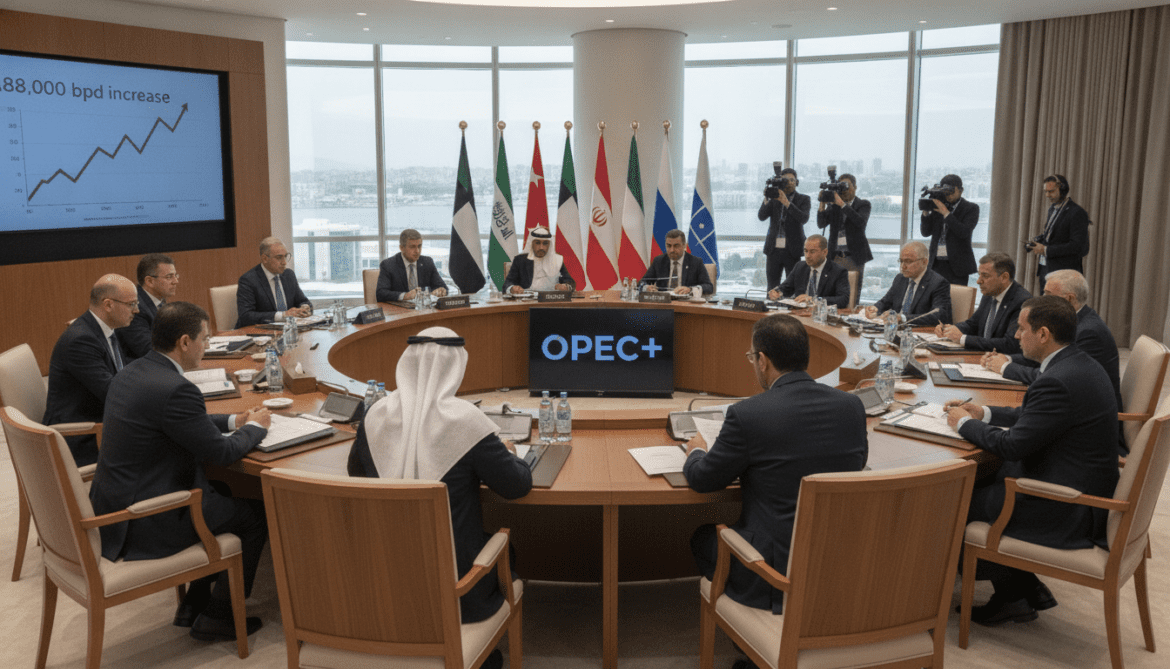 OPEC+ raises July oil quotas by 188,000 barrels per day in fourth increase