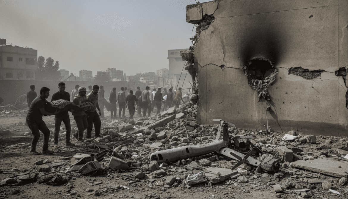 Israeli drone kills four Palestinians near Gaza City, daily toll reaches 13