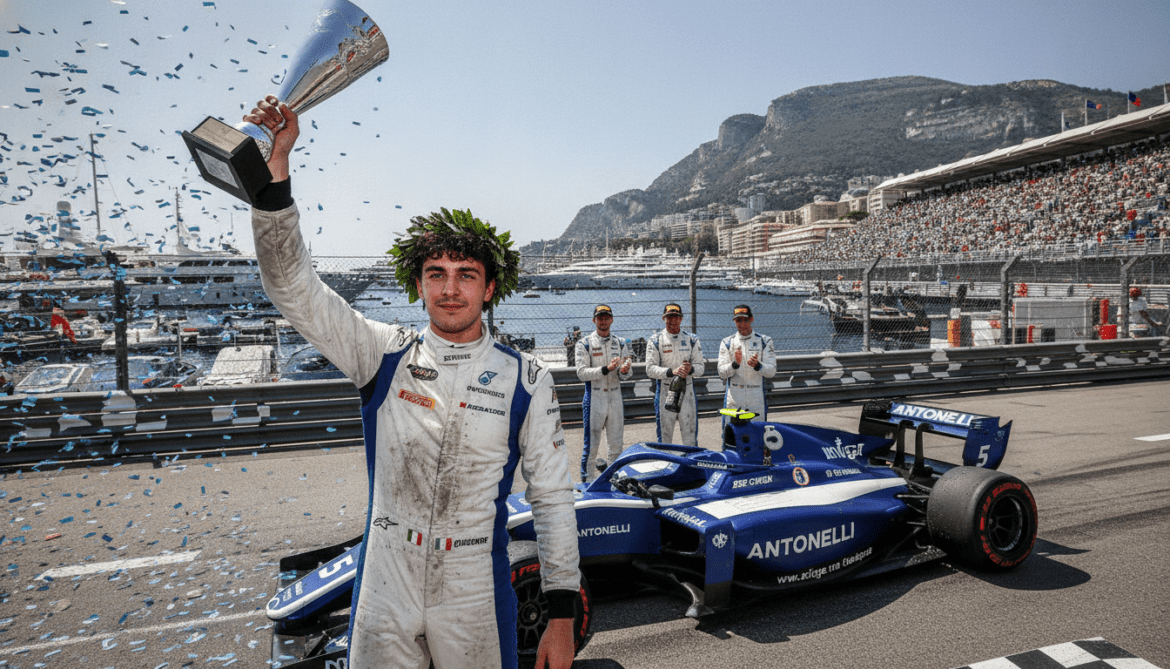 Kimi Antonelli secures fifth consecutive victory with Monaco triumph, cements championship lead