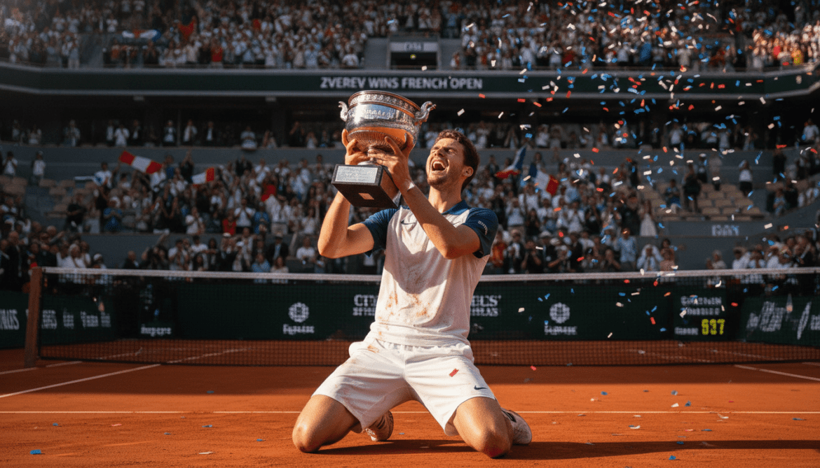Alexander Zverev wins French Open, proves resilience after repeated defeats