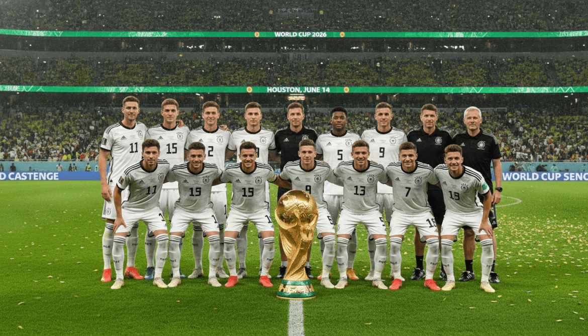 Germany names 26‑man World Cup 2026 squad, opens June 14 in Houston