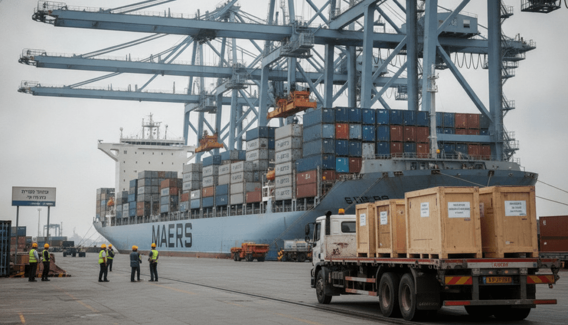 Maersk report reveals continued shipments of weapons components to Israel