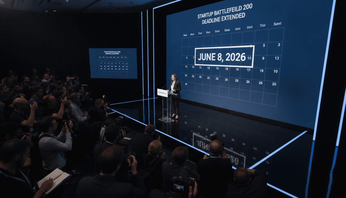 Startup Battlefield 200 Deadline Extended by TechCrunch to June 8, 2026