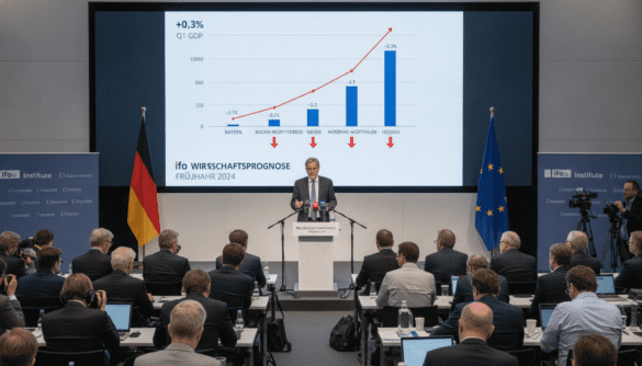 ifo finds German economy up 0.3% in Q1 as four states shrink