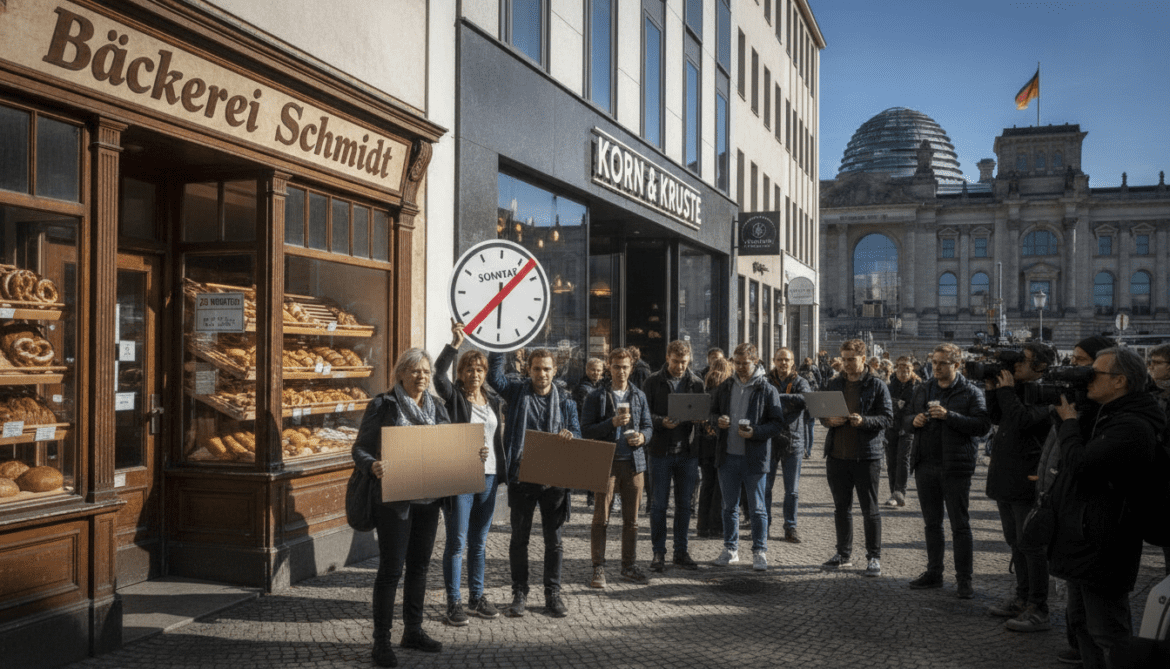 German bakeries decline as new startups surge, association demands Sunday work reform