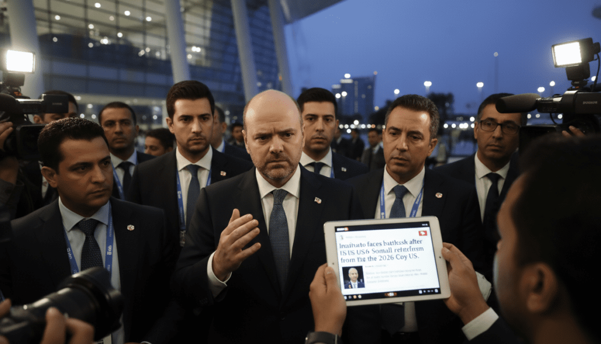 Infantino faces backlash after US bars Somali referee from 2026 World Cup