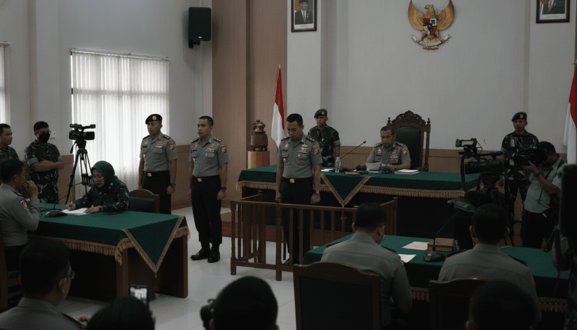 Indonesian military court sentences four officers over acid attack on activist