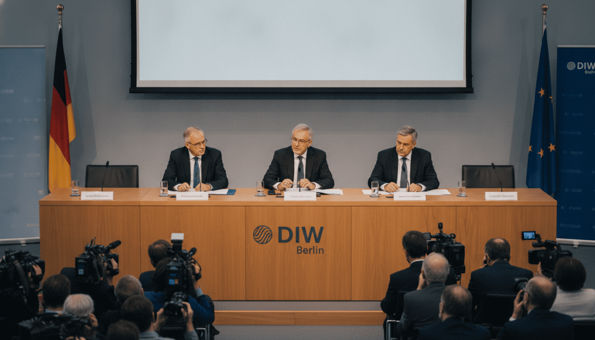 DIW Downgrades 2026 Forecast, Says Germany in Recession, Urges State Investment