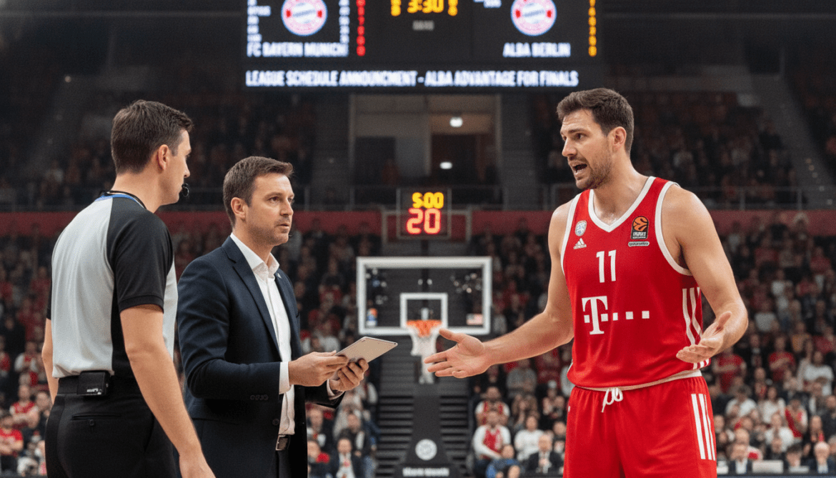 Vladimir Lucic warns league schedule benefits Alba ahead of Bayern finals