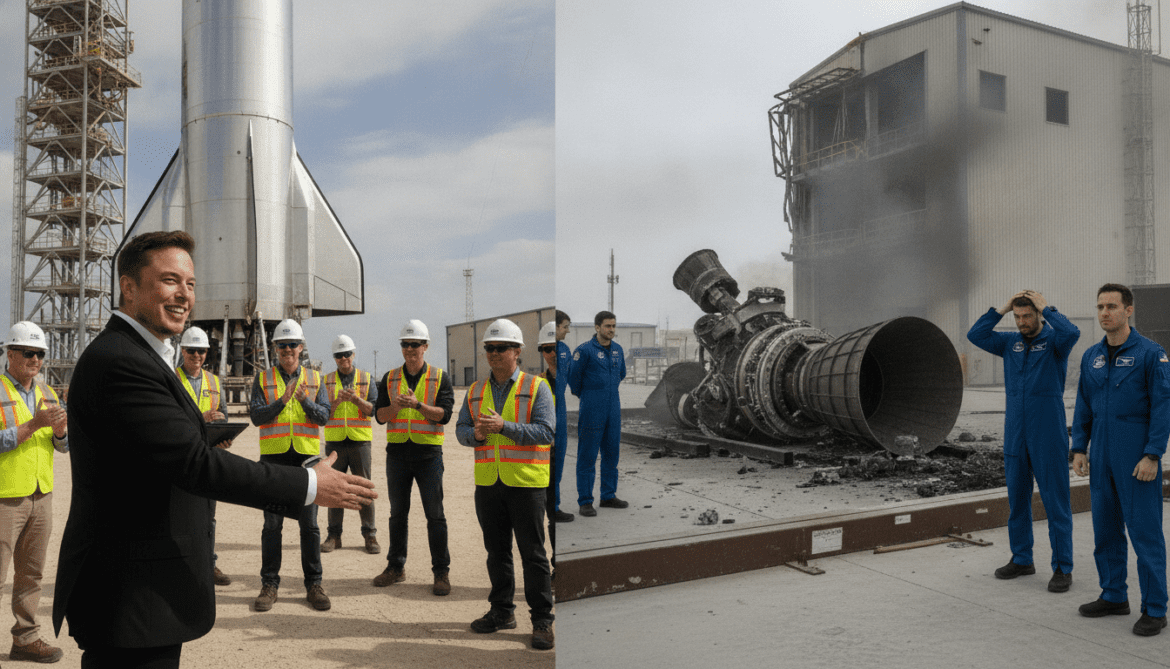 SpaceX confirms Starship success after rival New Glenn engine explosion
