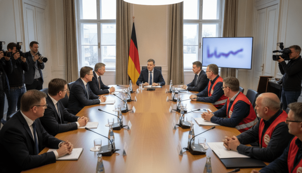 Chancellor convenes social partners to seek reform consensus amid industrial crisis