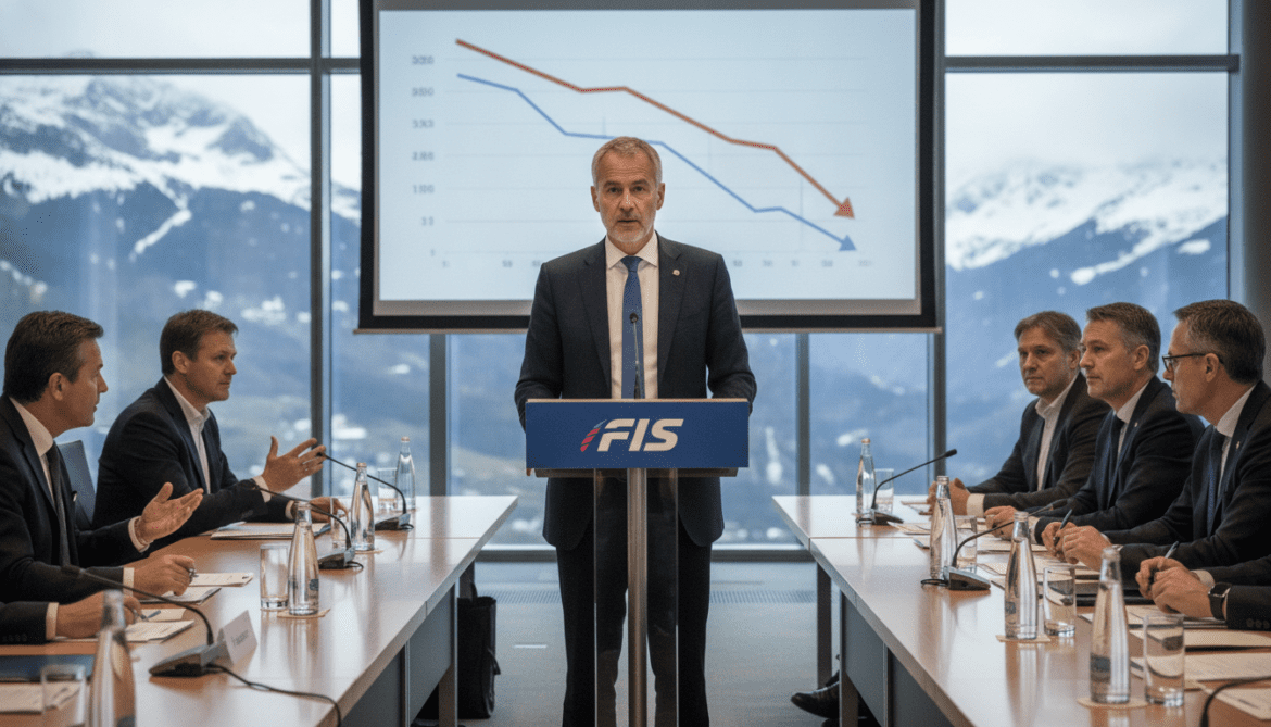FIS president Johan Eliasch faces contested re‑election amid financial crisis