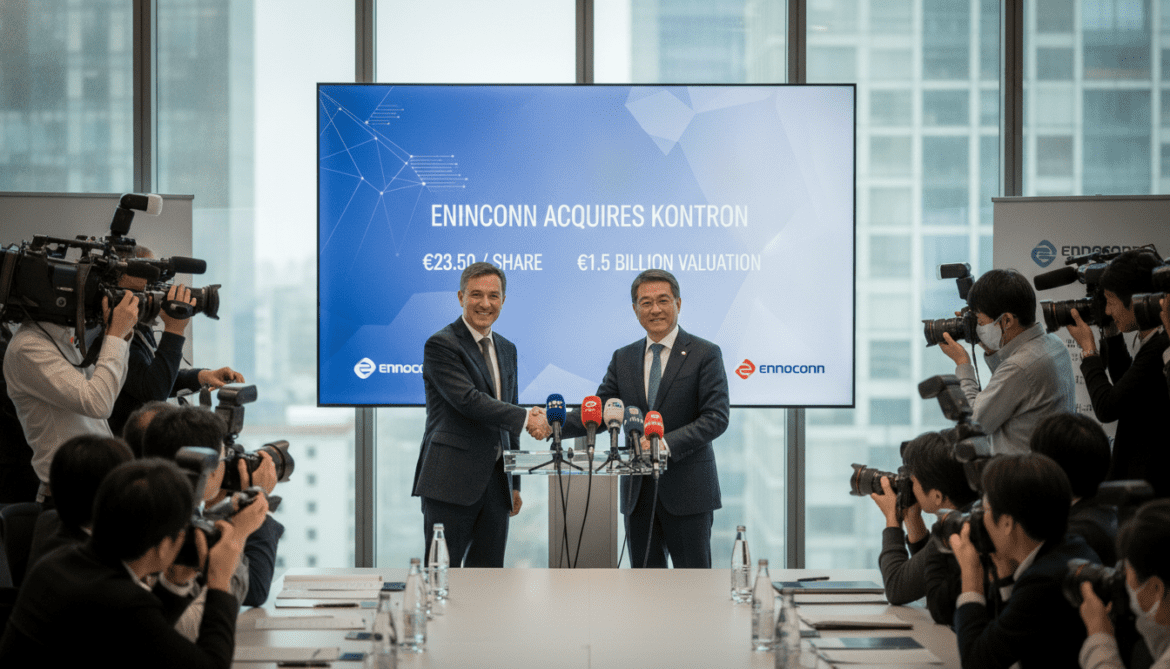 Ennoconn offers €23.50 per share to acquire Kontron valued at €1.5 billion