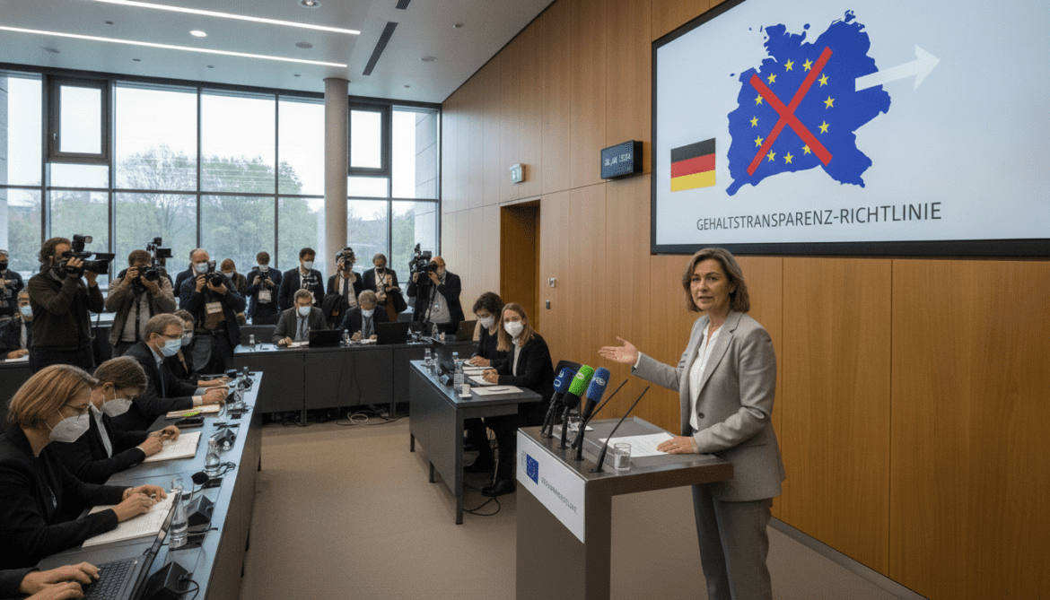Germany declines to implement EU pay transparency directive, CDU spokeswoman defends move