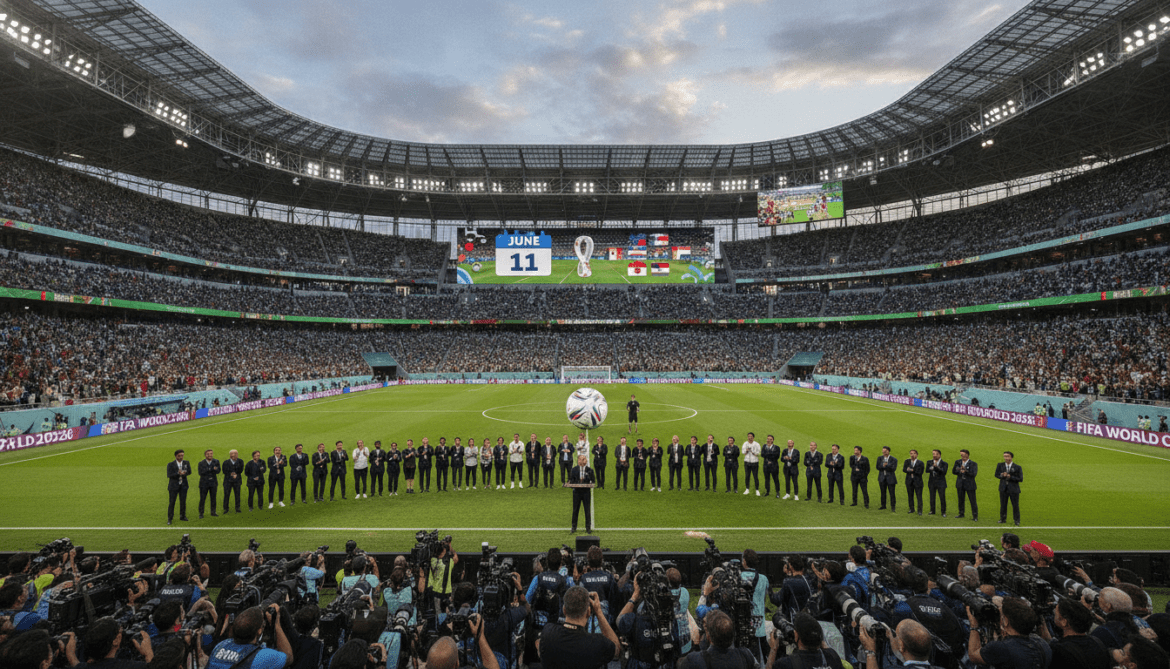FIFA World Cup 2026 kicks off June 11 as groups revealed