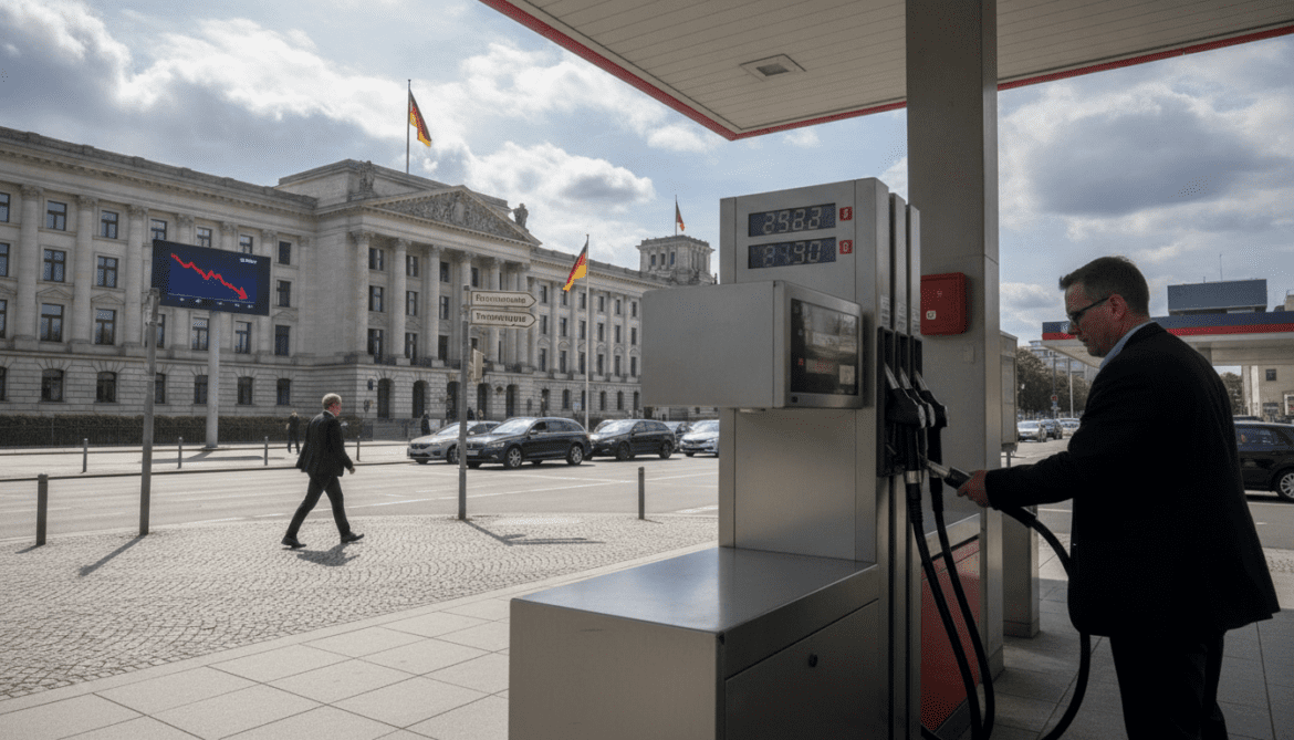 Fuel Tax Cut Curbs German Inflation in May but Expires in June