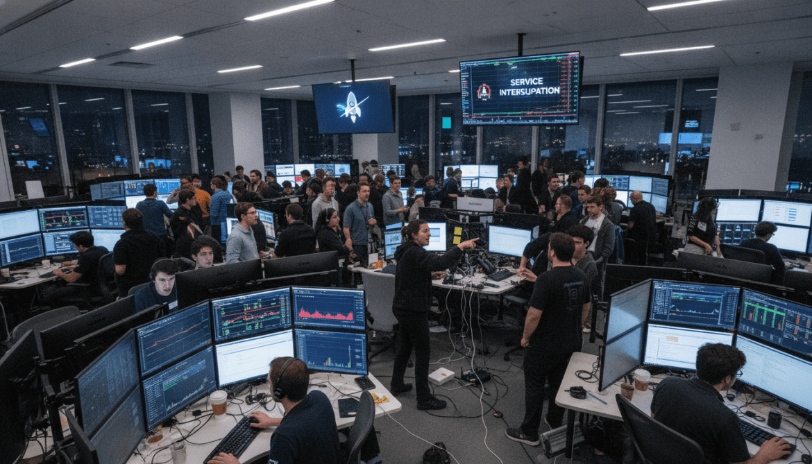 Robinhood reports record trading traffic and brief outages after SpaceX IPO