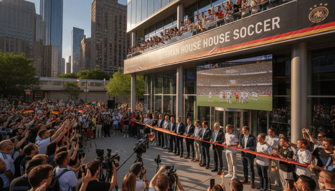 DFB opens German House of Soccer in Manhattan to showcase national team