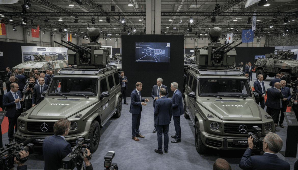 Mercedes unveils Drone Defender prototypes with Tytan at Eurosatory