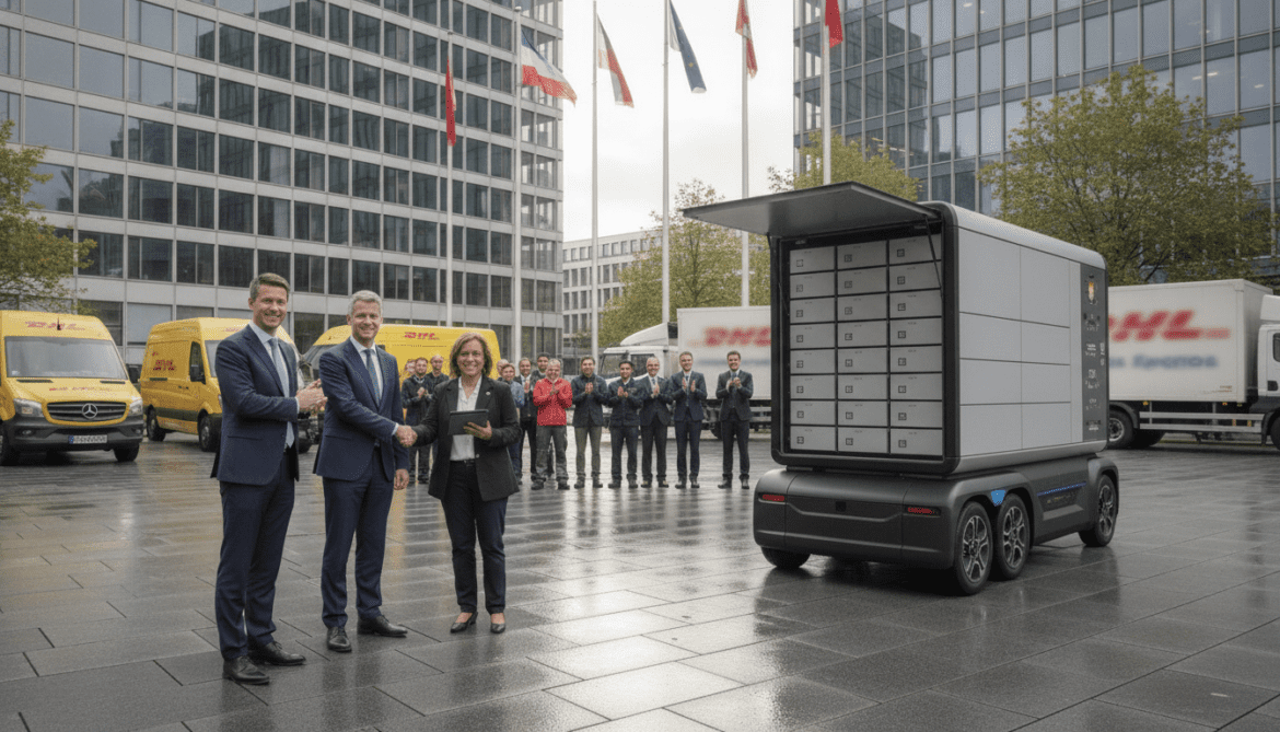 Smarcel launches mobile parcel station pilots with DHL and European carriers