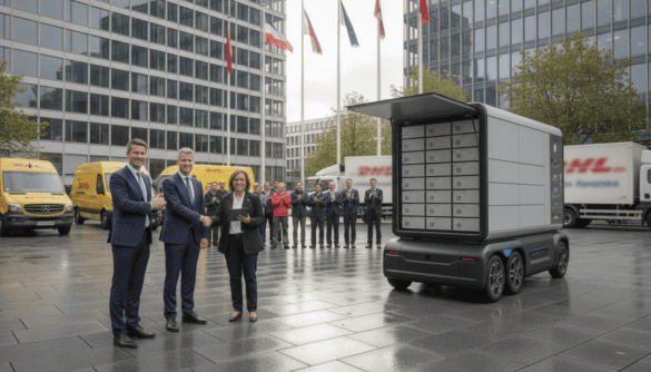 Smarcel launches mobile parcel station pilots with DHL and European carriers