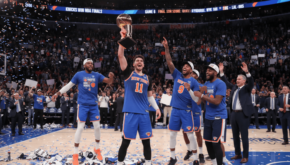 New York Knicks clinch NBA championship after 53-year title drought