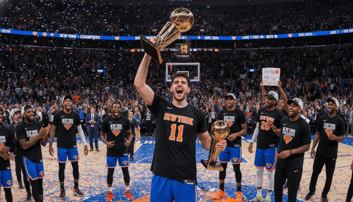 New York Knicks capture first NBA title since 1973 with Brunson MVP