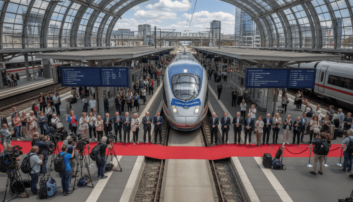 Hamburg–Berlin rail line reopens in full after 10.5-month overhaul