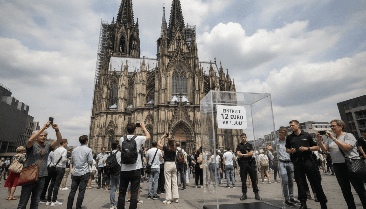 Cologne Cathedral announces 12 euro admission fee starting July 1