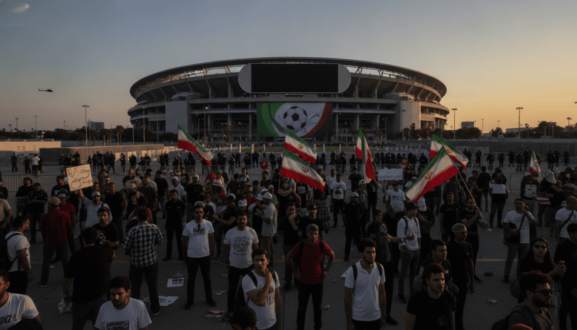 Iran faces politically charged World Cup opener in Los Angeles amid unrest