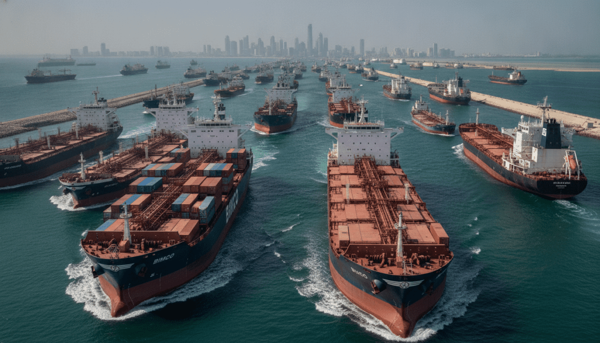 Persian Gulf: BIMCO warns 600 ships risk collisions as passage reopens