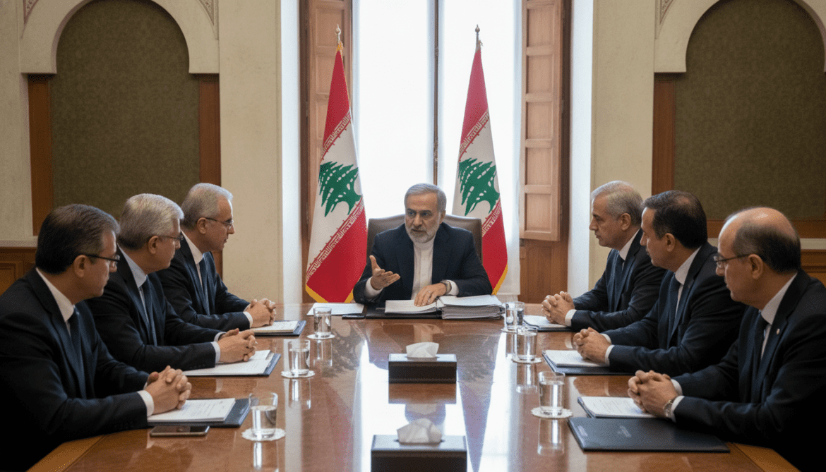 Iran's Araghchi discusses Lebanon provisions of US-Iran agreement with Lebanese leaders