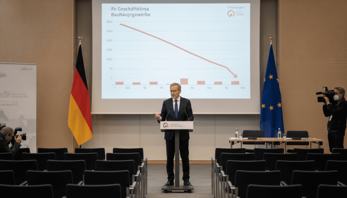 German housing construction confidence falls in May, ifo Institute warns of slump