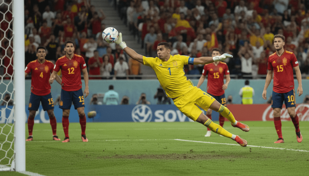 Cape Verde goalkeeper Vozinha stuns Spain with heroic saves