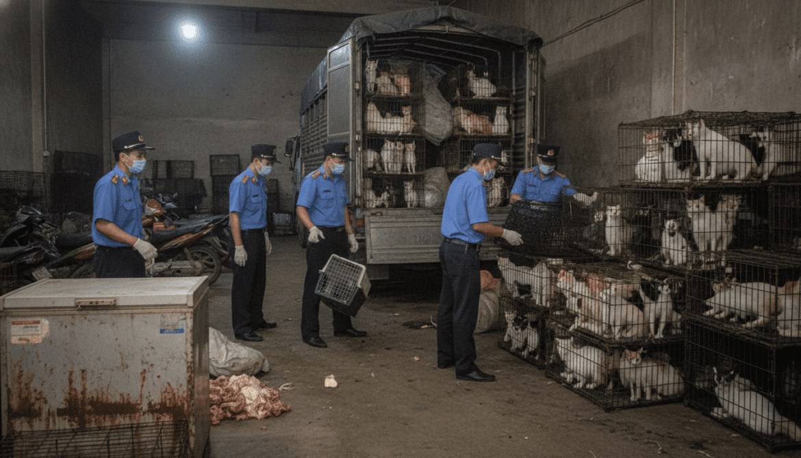 Vietnam police bust cat meat ring, seize over 400 stolen cats