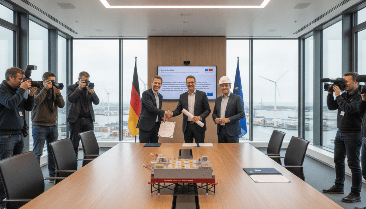 50Hertz Awards Billion-Euro Contract for German-Built 2GW North Sea Converter Platform